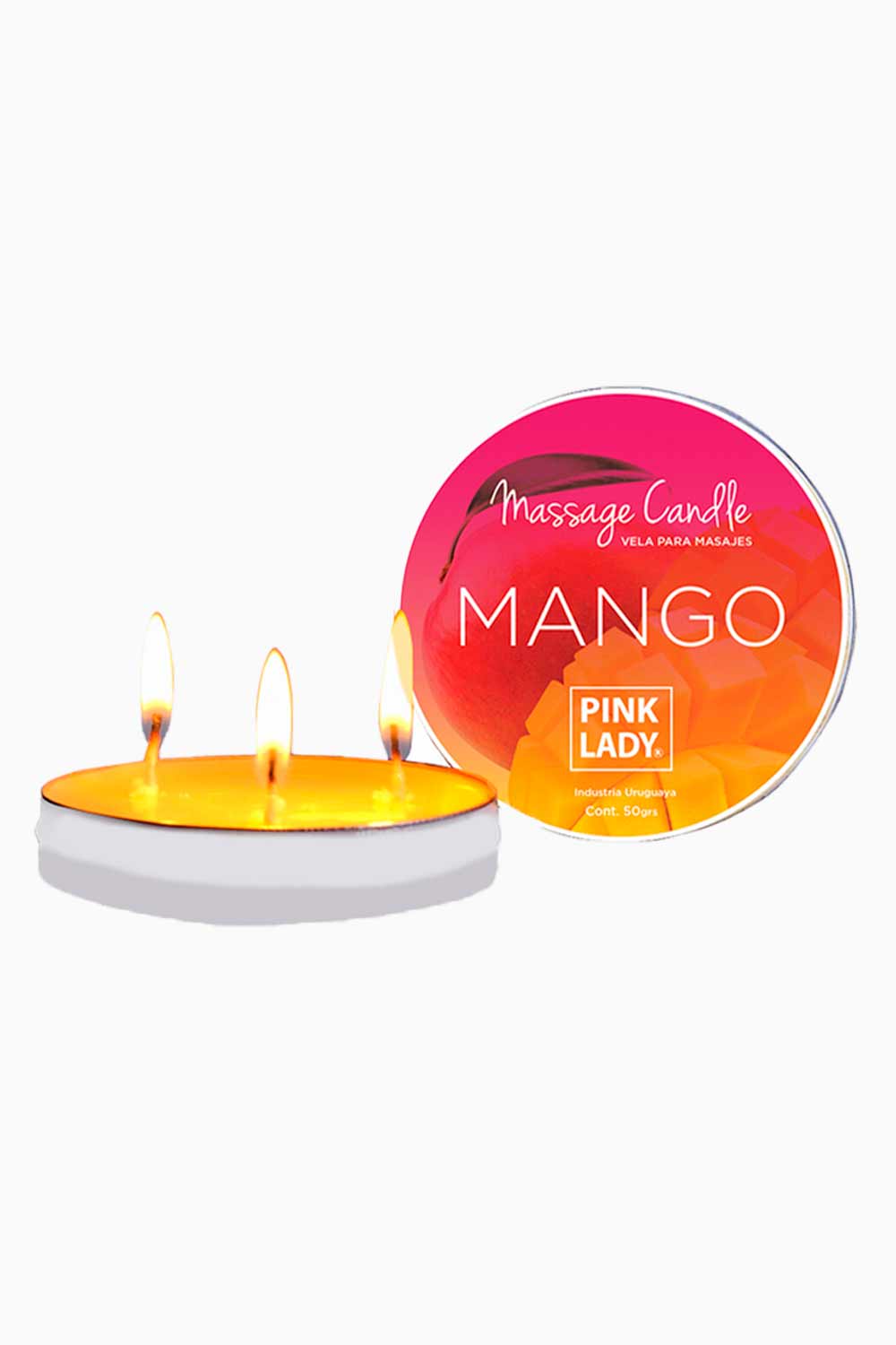 VELA | Vela con Aceite para Masajes Mango