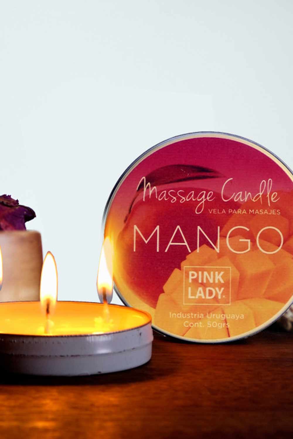 VELA | Vela con Aceite para Masajes Mango