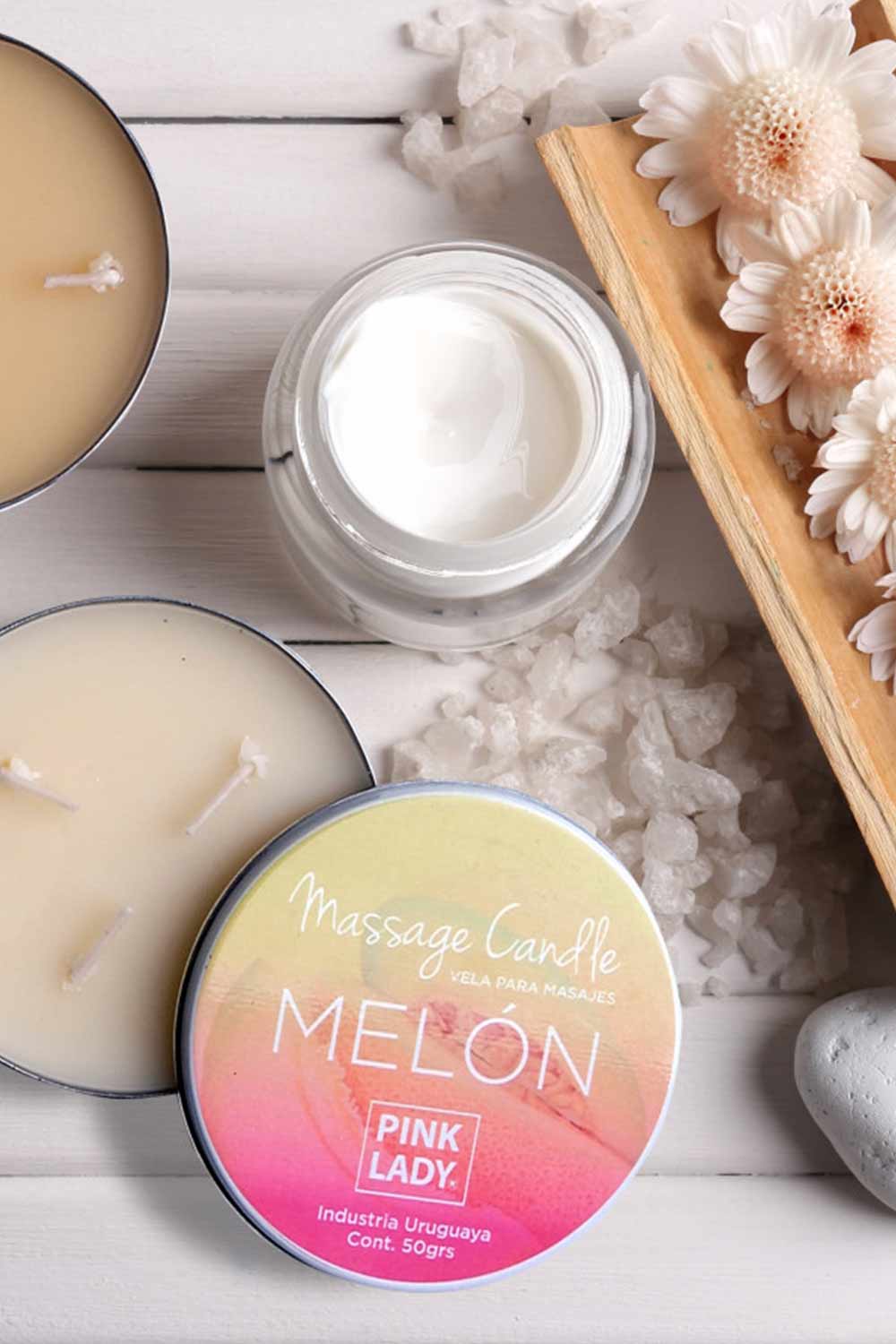 VELA | Vela con Aceite para Masajes Melón