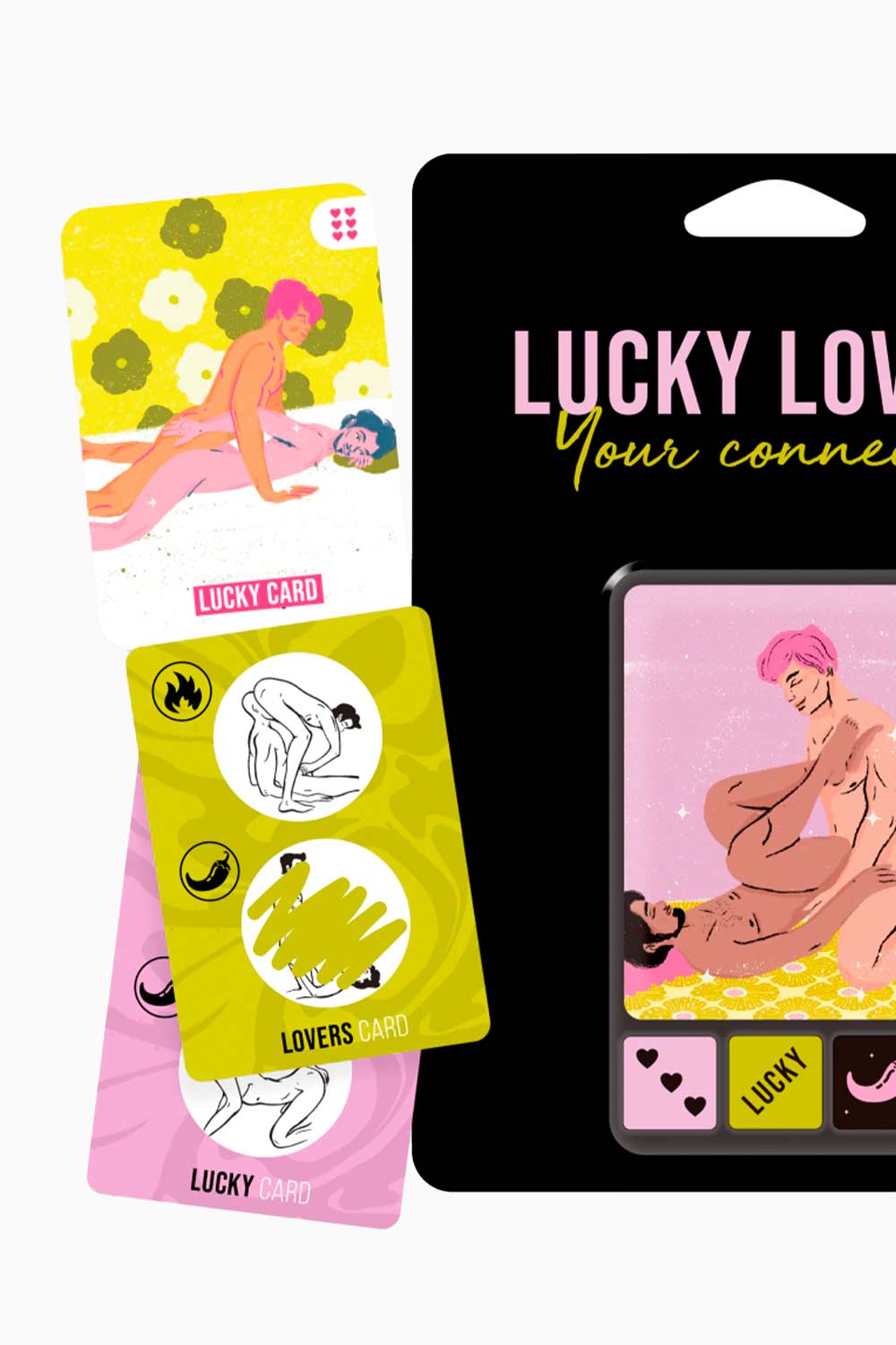 Lucky Lovers Boys | Juego de cartas y dados erótico