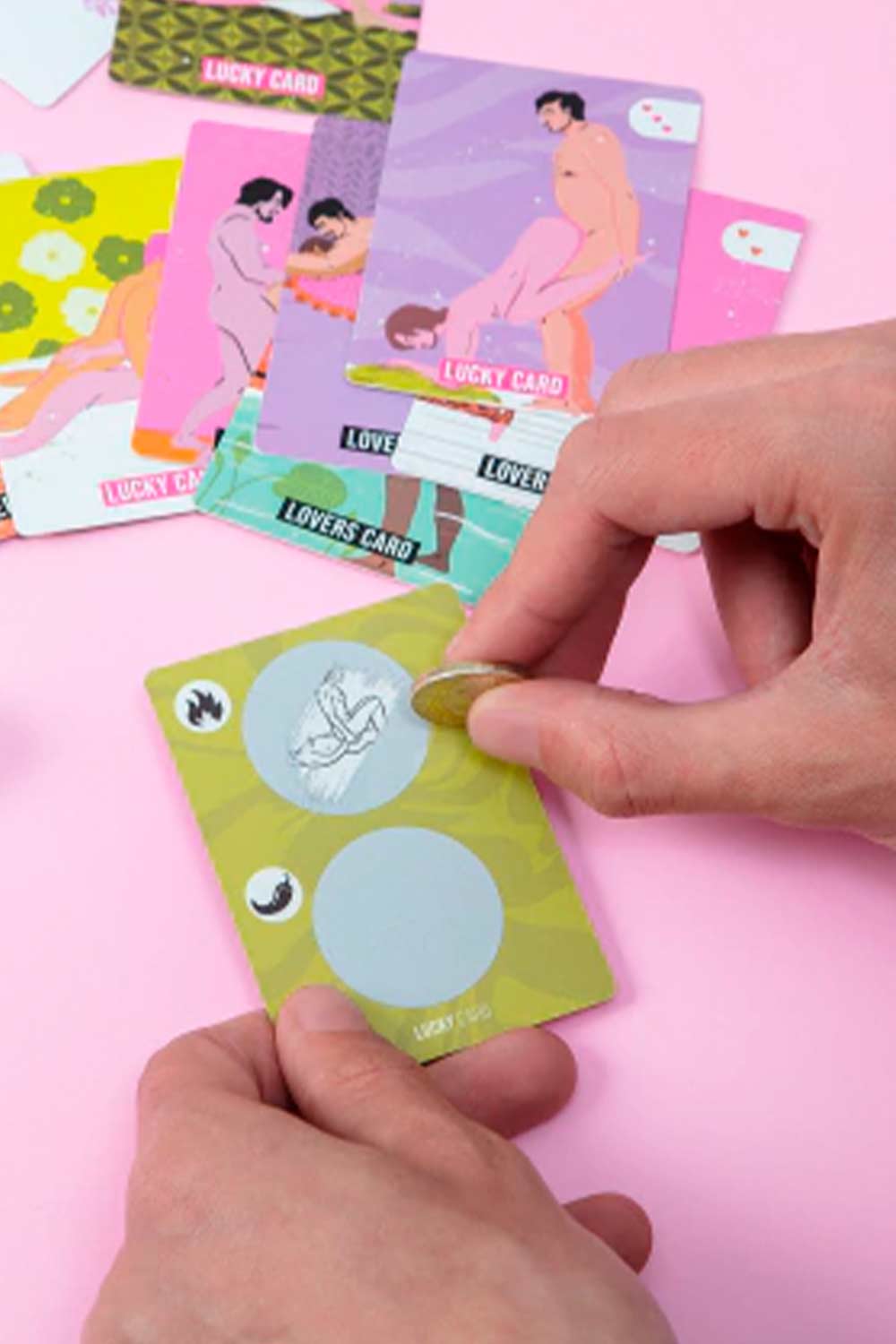 Lucky Lovers Boys | Juego de cartas y dados erótico