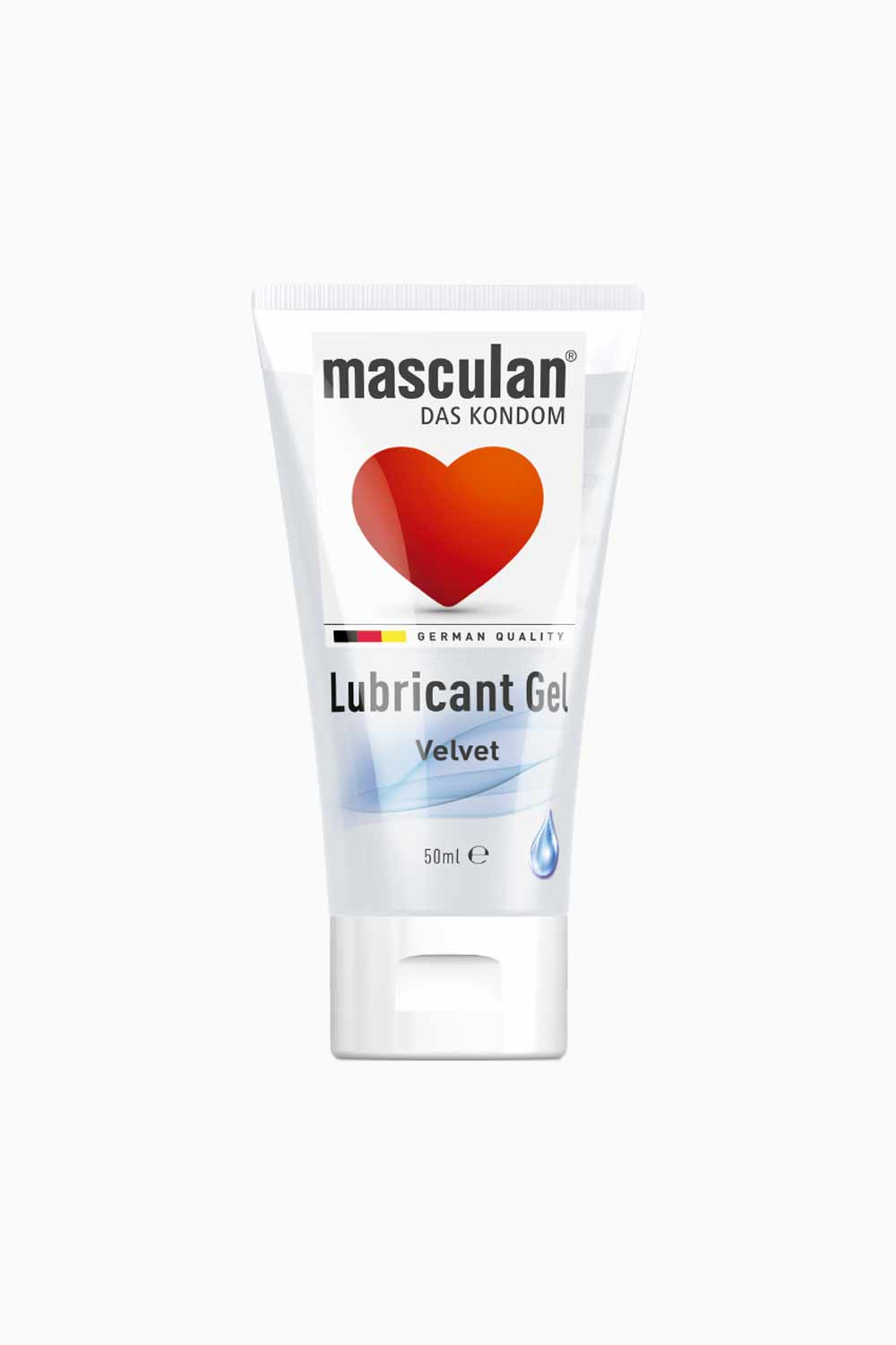 masculan® | Gel Lubricante Velvet Base Agua 50 ml