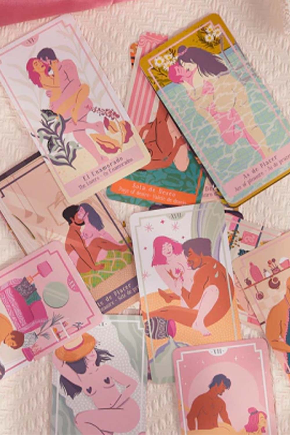 TAROT ERÓTICO | Baraja 78 Posiciones Sexuales