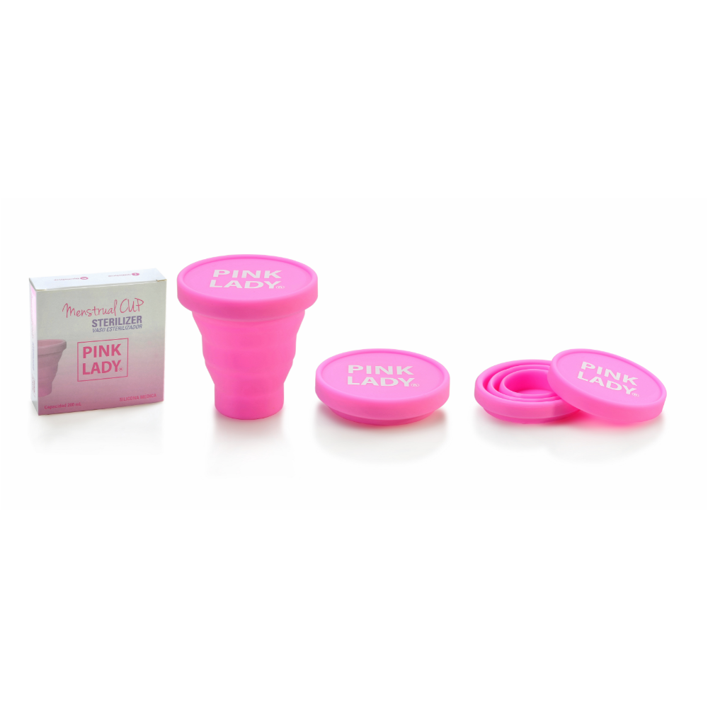 Vaso esterilizador rosado